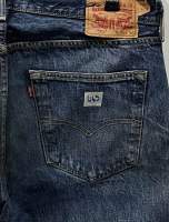 กางเกงยีนส์(มือสองแท้?%)Levi’s 501 เอวป้าย 36” เอววัดจริง 38” MADE IN MEXICO (รหัสU63) ยาวทั้งตัว 46.5” ยาวจากเป้าถึงปลายขา 35” ปลายขากว้าง 8.5” ***สอบถามเพิ่มเติมได้ค่ะ***