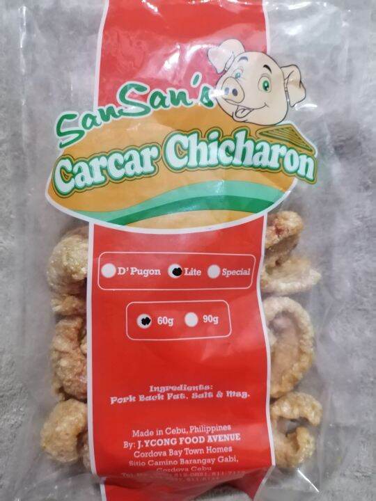 SanSan's Carcar Chicharon Lite 60g | Lazada PH