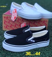 Vans Slip On (size36-44) ขาว ดำ