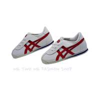 ONITSUKA TIGER KIDS CORSAIR TS(1184A050.100) สี WHITE/CLASSIC RED