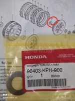 แหวนรองครัช ( 17 มม. ) Honda Wave 125 ทุกรุ่น อะไหล่แท้จากศูนย์ ? รหัสสินค้า ??90403-KPH-900??