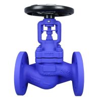 Cast Stell Bellow Seal Globe Valve PN16 ขนาด 2-8