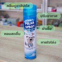 โพลาร์สปรย์ POLAR SPRAY สเปรย์ปรับอากาศ ฆ่าเชื้อ ผสมแอคทีฟ โพลาร์ ขนาด 280 มล.