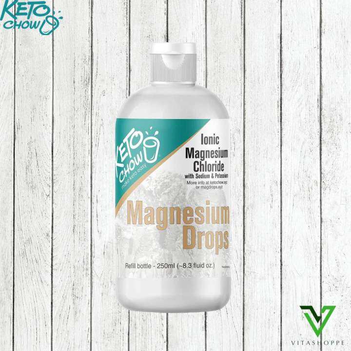 Keto Chow Magnesium Drops 250ml Lazada PH