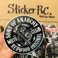 Sticker Song of anarchy สติ๊กเกอร์คุณภาพ เคลือบด้าน กันน้ำ ลอกไม่ทิ้งคาบกาว (ซื้อ 4 แถม 1)