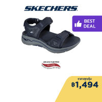 Skechers สเก็ตเชอร์ส รองเท้าแตะผู้ชาย Men On-The-GO GOwalk Arch Fit Sandals - 229020-NVBL