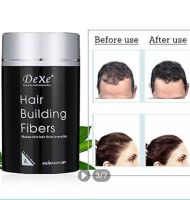 Dexe Hair Building Fiber ผลิตภัณฑ์ปิดบังศีรษะล้าน ช่วยเพิ่มให้ผมดูหนาดกดำขึ้นอย่างเป็นธรรมชาติใน15วินาที ปิดผมบาง รอยแสกกว้างลึกให้หมดไป ขนาด 22 กรัม (สีดำ / น้ำตาลเข้ม)