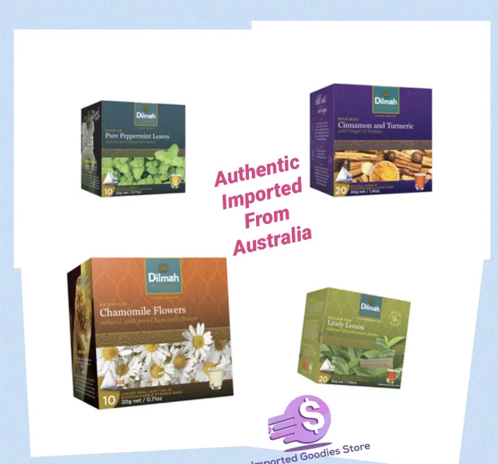 Dilmah Premium Tea Bags 10bags /20bags Lazada PH