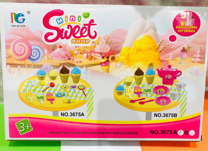 ร้านขายไอศกรีมของเล่น-mini-sweet-shop
