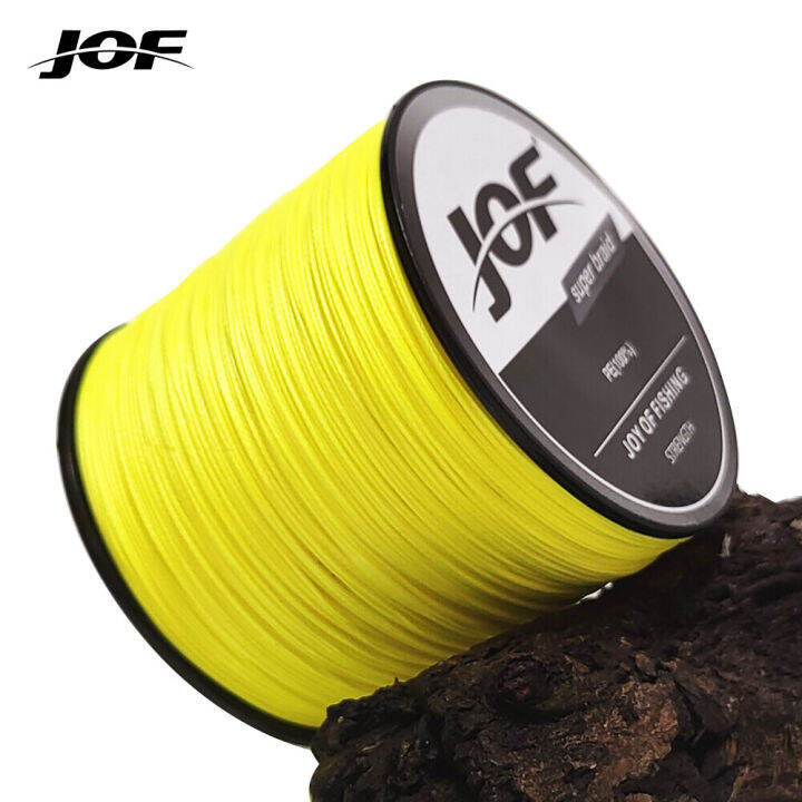 JOF 8 Strand Braided Fishing Line 3001000M Super Strong Spinning PE