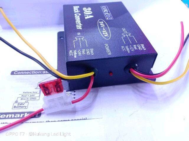 คอนเวอร์เตอร์-ตัวแปลงไฟ-24v-เป็น-12v-step-down-dc20-30v-to-12v-30a-20a-10a-6a-มีให้กดเลือก