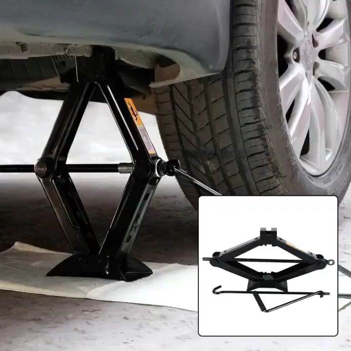 Automotive Scissor Jack Stainless Steel Chromed High Quality Metal