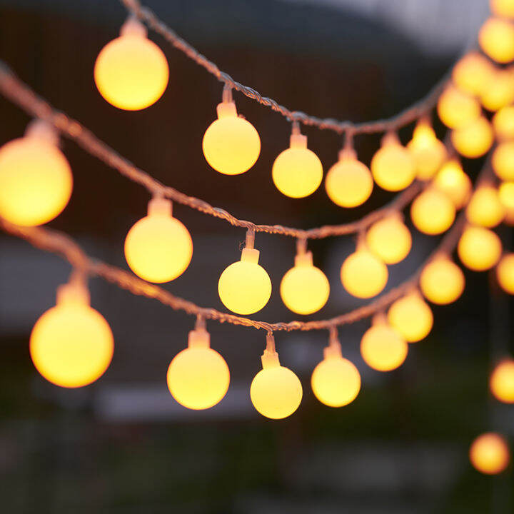 Outdoor Camping Atmosphere Lighting Chain Canopy Tent Layout Star Light