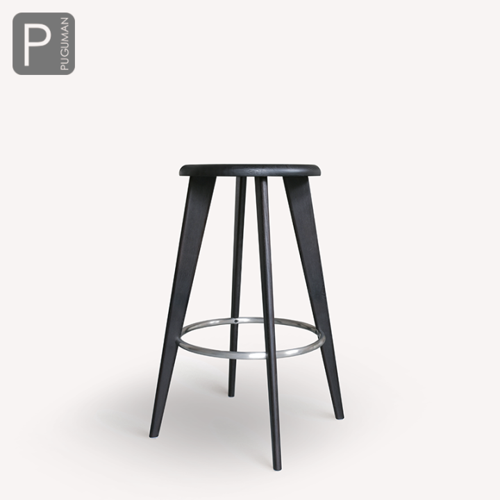 Tabouret Haut Barstool French Designer Bar Stool Nordic Solid Wood Bar