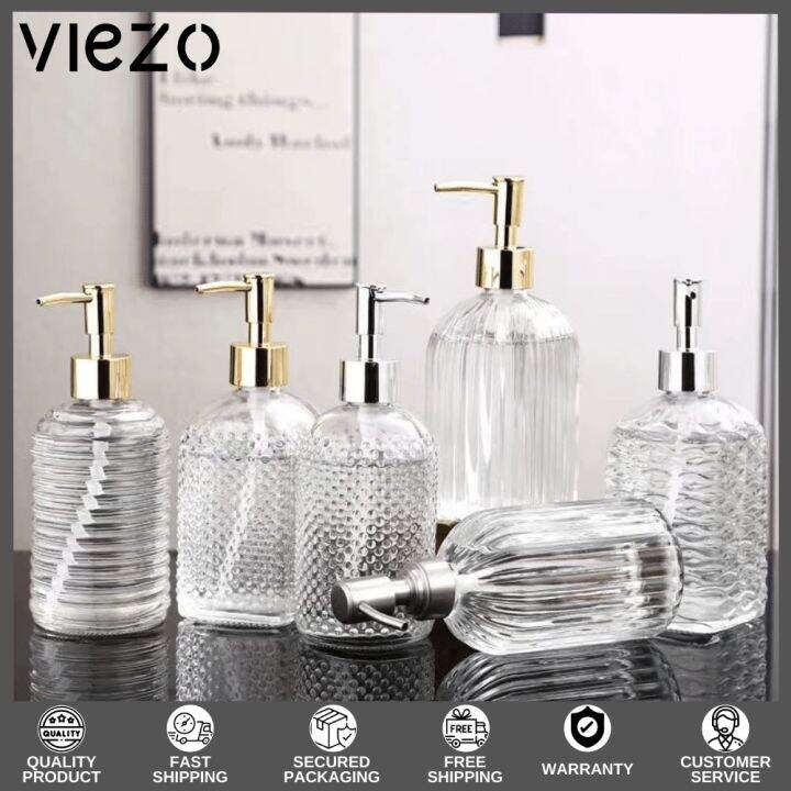 Viezo luxury liquid dispenser bathroom dishwashing soap, hand soap