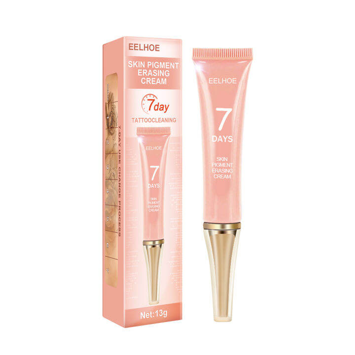 EELHOE Skin Pigment Erasing Cream Tubed Painless Tattoo Erase Cream