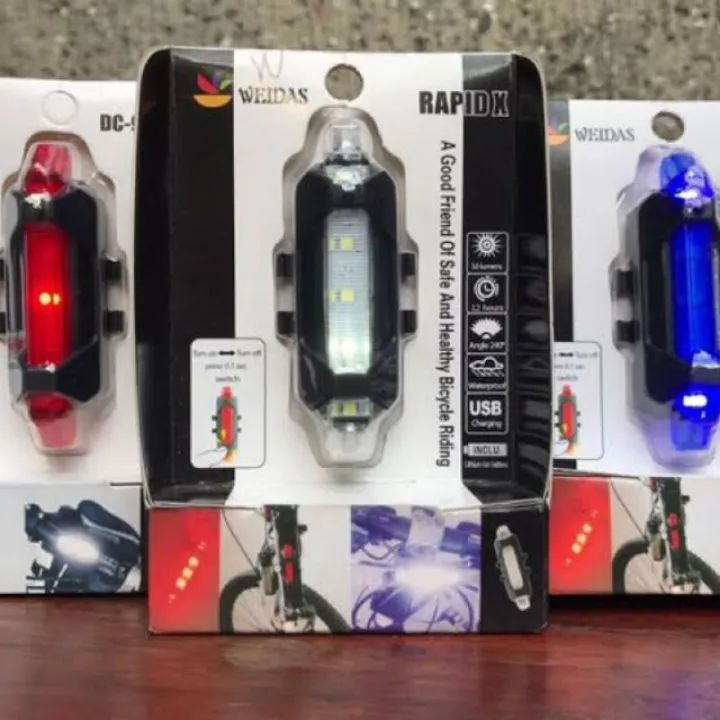 Original Rapid X Tail Light Rechargable Bicycle Bike Lazada PH