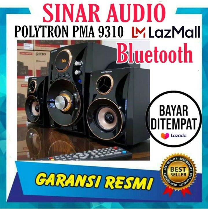 Speaker Polytron Pma 9310 Black Gold Lazada Indonesia