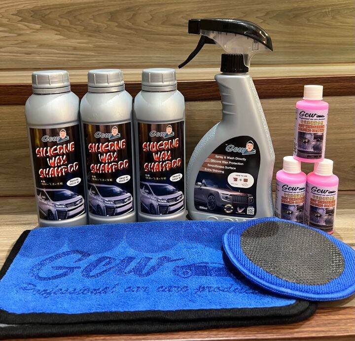 Silicon wax shampoo set Lazada