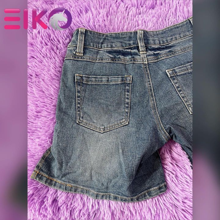 eiko32-กางเกงยีนส์ขาสั้น-มือ-2-แบรนด์-colza-แบรนด์แท้จากญี่ปุ่น-ไม่มีตำหนิ-ไซค์-s-m