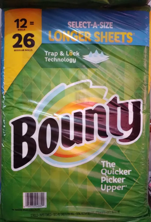 Bounty Paper Towel by 12 rolls | Lazada PH