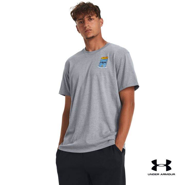 Under Armour Men's UA Water Cooler Heavyweight Short Sleeve Lazada.co.th