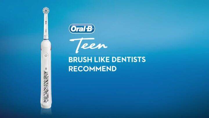 Oral B PRO 4500 Teen 3D Smartseries CrossAction Electric Toothbrush ...