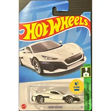  Hot Wheels Rimac Nevera, HW Green Speed 4/10 : Toys & Games