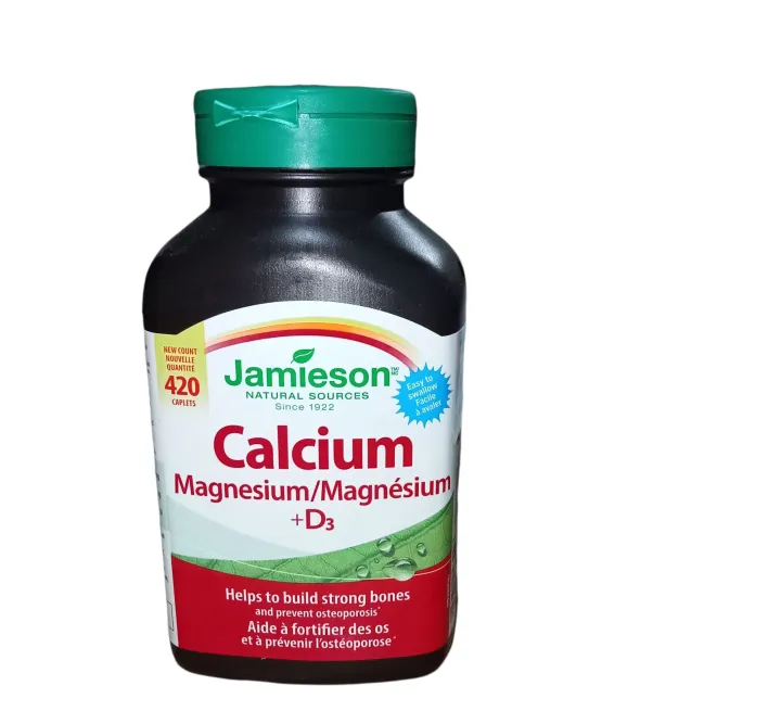 Jamieson Calcium Magnesium+D3 420 Tablets | Lazada PH