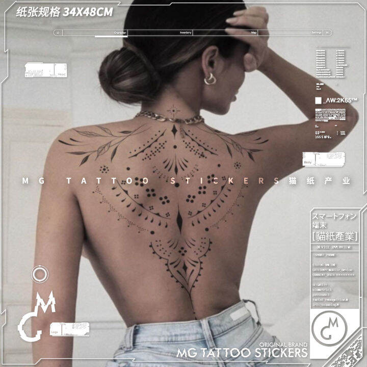 100 Awesome Back Tattoo Ideas for your Inspiration | Art and Design