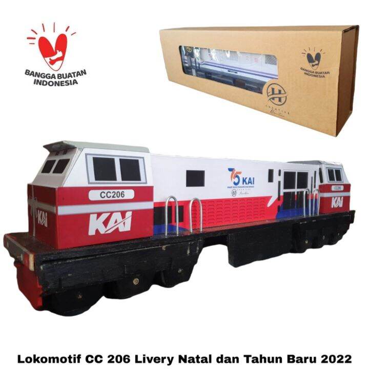 miniatur kereta api cc206 | Lazada Indonesia