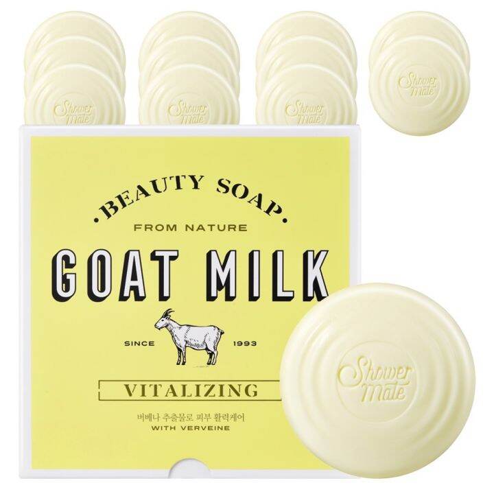 SHOWERMATE Korean Verveine Goat Milk Beauty Soap (citrus) Lazada PH