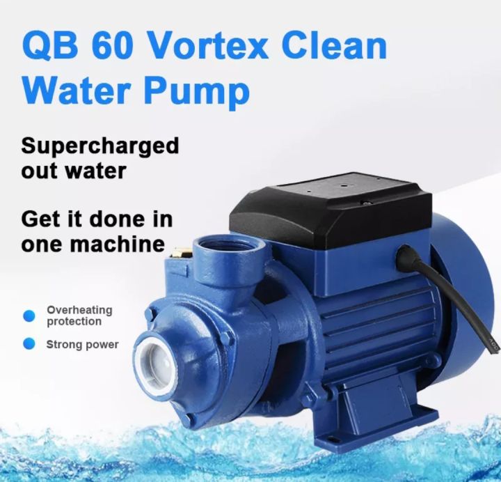 0.5HP Electric Water Pump Heavy Duty Peripheral Jet Booster Jet Pump