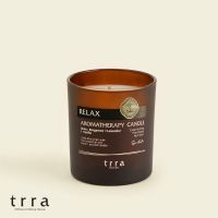 Aromatherapy Rice Wax Candle เทียนหอมไขรำข้าว - trra