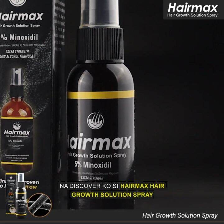 Hairmax Solution Spray -Fast Hair Growth, Hair Grower Solution