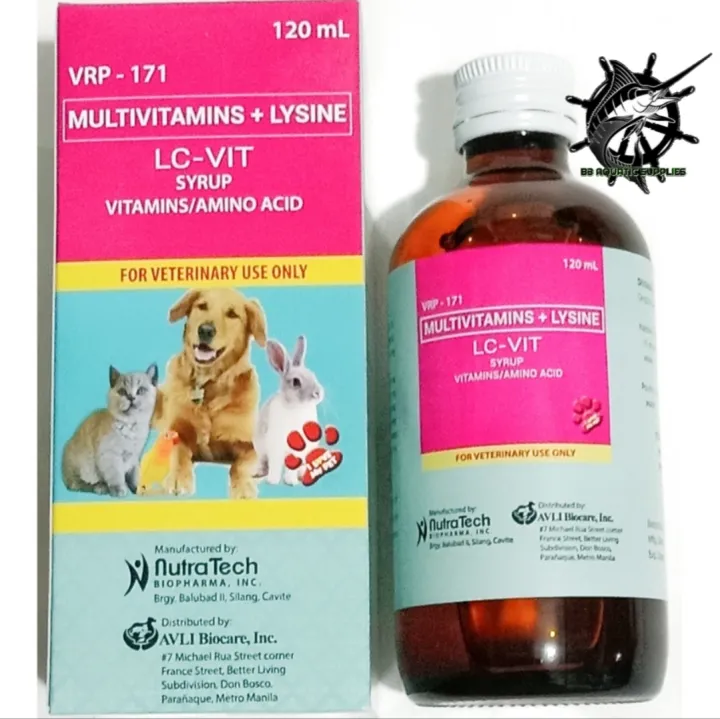 LC VIT 120ML Multivitamins for Pets Lazada PH