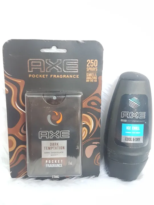 (Bundle Promo) Axe Pocket Fragrance & Axe Chill Deodorant Lazada PH