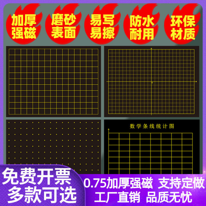 โรงเรียนประถมศึกษาชั้นประถมศึกษาปีที่2คณิตศาสตร์5x5พิกัดแม่เหล็กแผ่นสีดำแผ่นสีดำสำหรับครูชั้นประถมศึกษาปีที่7สอนการพับและการวาดภาพสถิติอุปกรณ์ช่วยสอนฟังก์ชั่น-xy-ตารางแม่เหล็กอ่อนตารางเลขคณิตตารางตัวอ