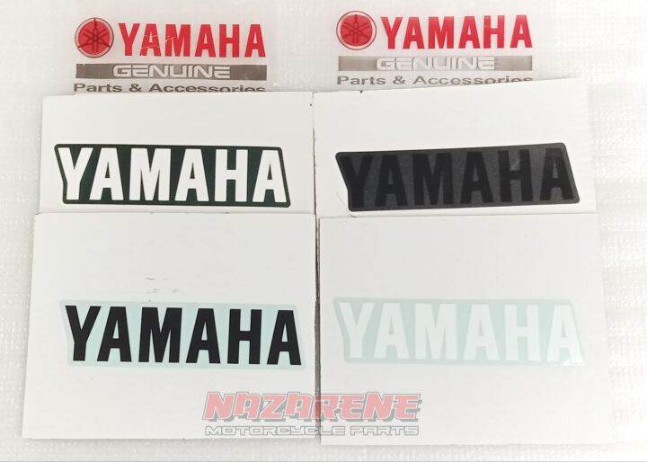 YAMAHA STICKER (AEROX VER. 1&2) (YAMAHA GENUINE) | Lazada PH