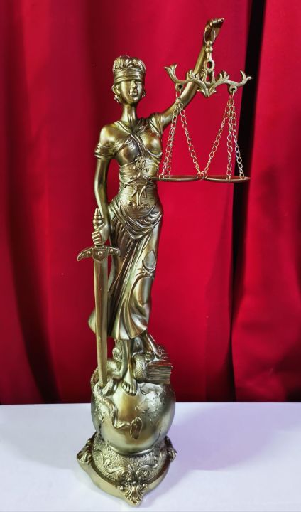 Lady Of Justice Statue (model#13318-16 Inches) 