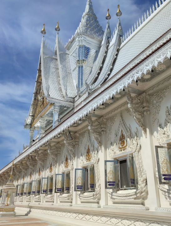 มีดหมอชาตรีฤทธิ์หรือมีดอีโต้ชาตรี-วัดวีระโชติ-วัดสาขาของพระเดชพระคุณหลวงพ่อฤๅษีลิงดำ-ความยาว5ซม-เลี่ยมเดิมจากวัด