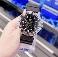 CASIO MTP-VD300-1B คาสิโอ นาฬิกาชาย สายเรซิน กันน้ำ ของแท้รับประกันศูนย์