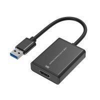 USB 3 0 HDMI-compatible Audio Video Converter Adapter High Speed Projector