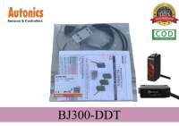 AUTONICS  BJ300-DDT PHOTOELECTRIC SENSOR, 0-300mm, NPN OPEN COLLECTOR Sensing distance, Light &amp; Dark On, NPN Output, 12-24 VDC.