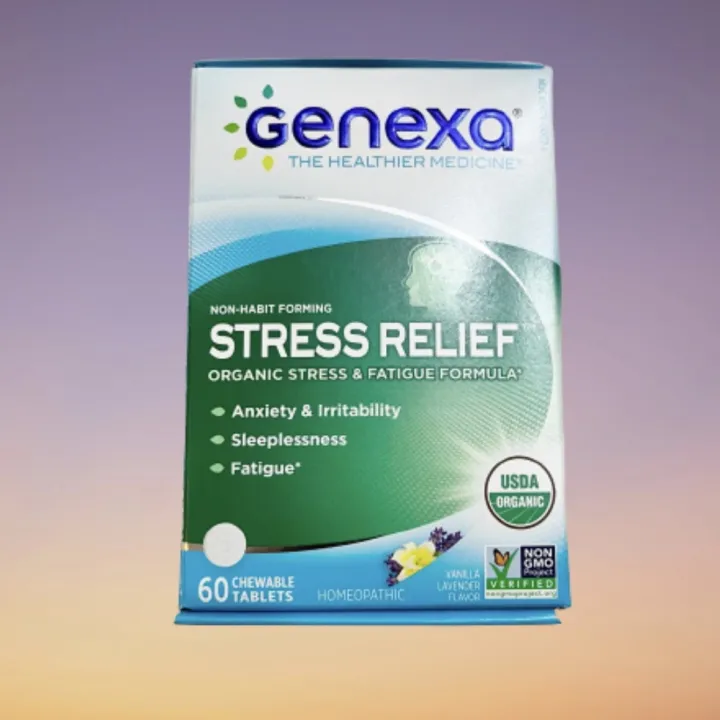 GENEXA STRESS 60 CHEWABLE TABLET | Lazada PH