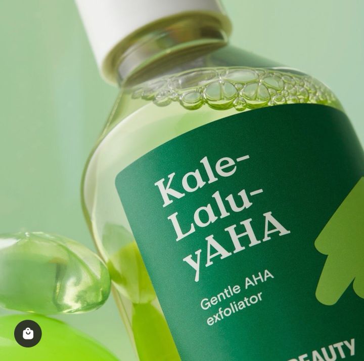 ล็อตใหม่​ โท​เนอร์​ Krave Beauty Kale Lalu yAHA  5.25% Glycolid Acid Treatment 200 ml