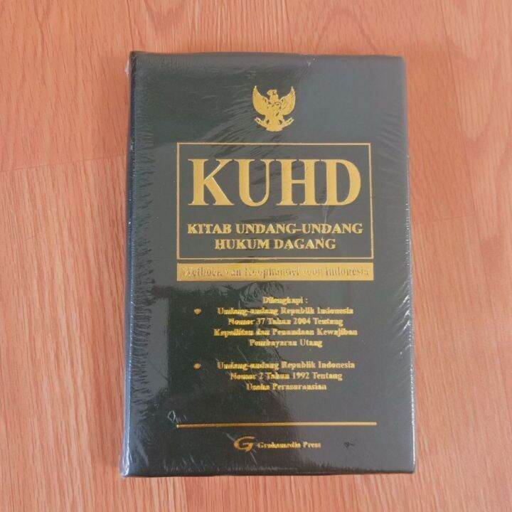 BUKU KUHD COVER KALEP, KITAB UNDANG-UNDANG HUKUM DAGANG, KERTAS HVS ...