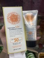 3W CLINIC Intensive UV Sunblock Cream SPF 50+/PA+++ ขนาด 70 ml.( 1 หลอด )