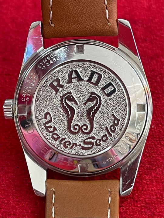 rado-ม้าเงิน-30-jewels-golden-horse-automatic-ตัวเรือนสแตนเลส-นาฬิกาผู้ชาย-นาฬิกามือสองของแท้