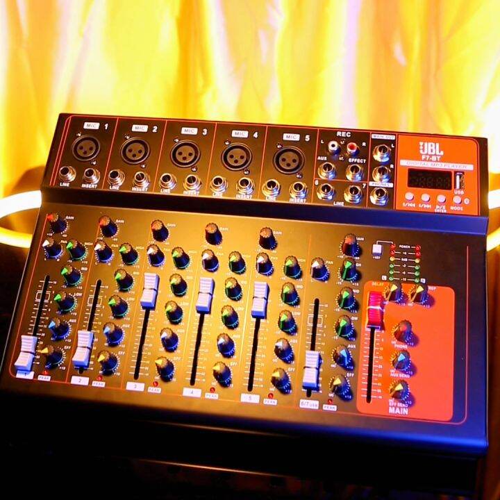 YAMAHA F7Audio Mixer Original Bluetooth USB/F7 Professional Mixer